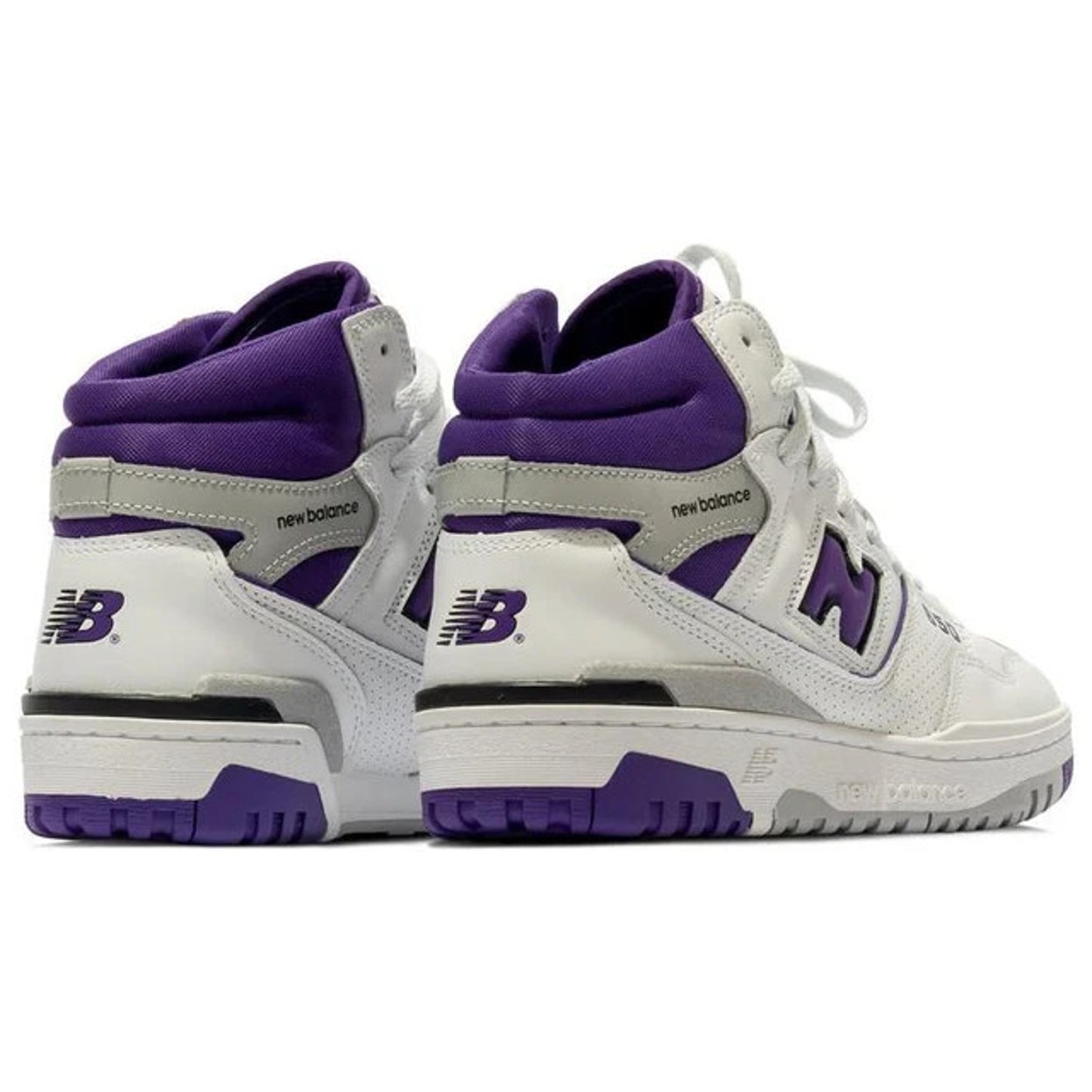 New Balance 650R High Top Men's White Interstellar Purple Size 11