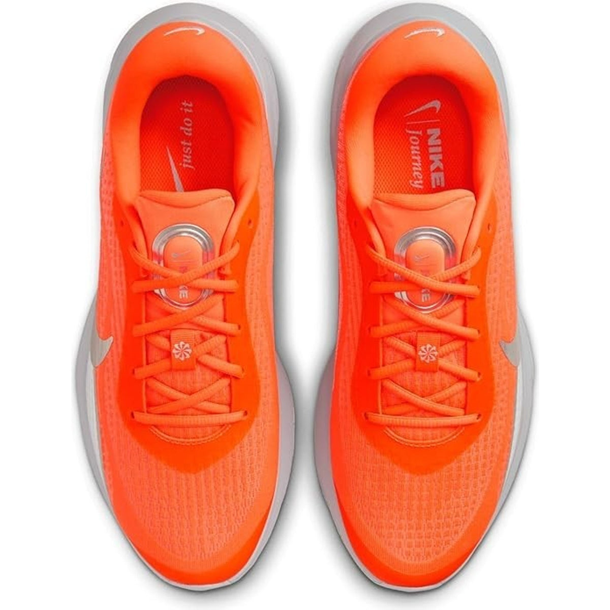 Nike Journey Run Premium Hyper Crimson Wolf Grey Safety Orange Size 8