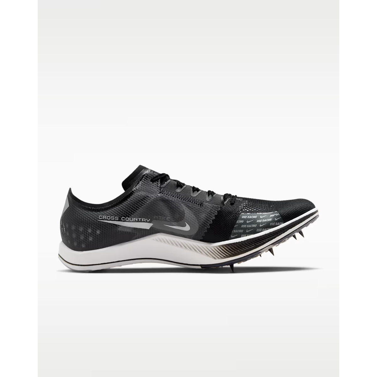 New Nike ZoomX Dragonfly XC Distance Track Spike Mens Size 14 Black White