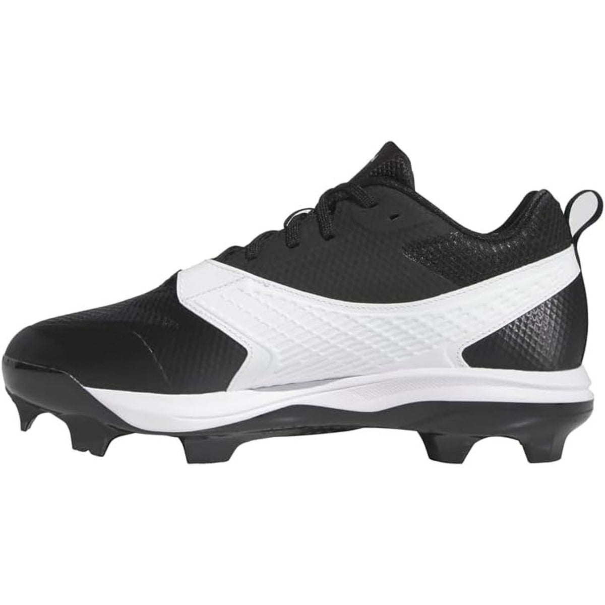 adidas Men's Icon 8 TPU Black White Baseball Athletic Sports Cleats Size 13