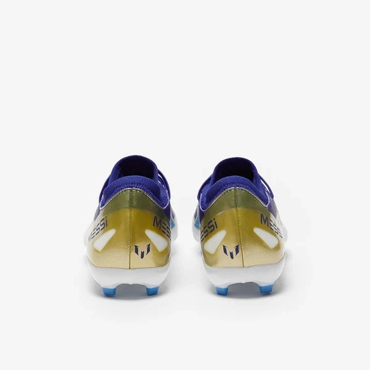 Adidas X Crazyfast Messi.3 FG Soccer Cleats Blue Gold GZ5146 Mens 5.5