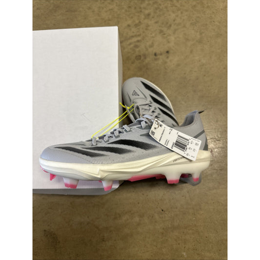 (230/14) Adidas Adizero Impact + Tpu Baseball Leat Grey/pink Men’s Size 9