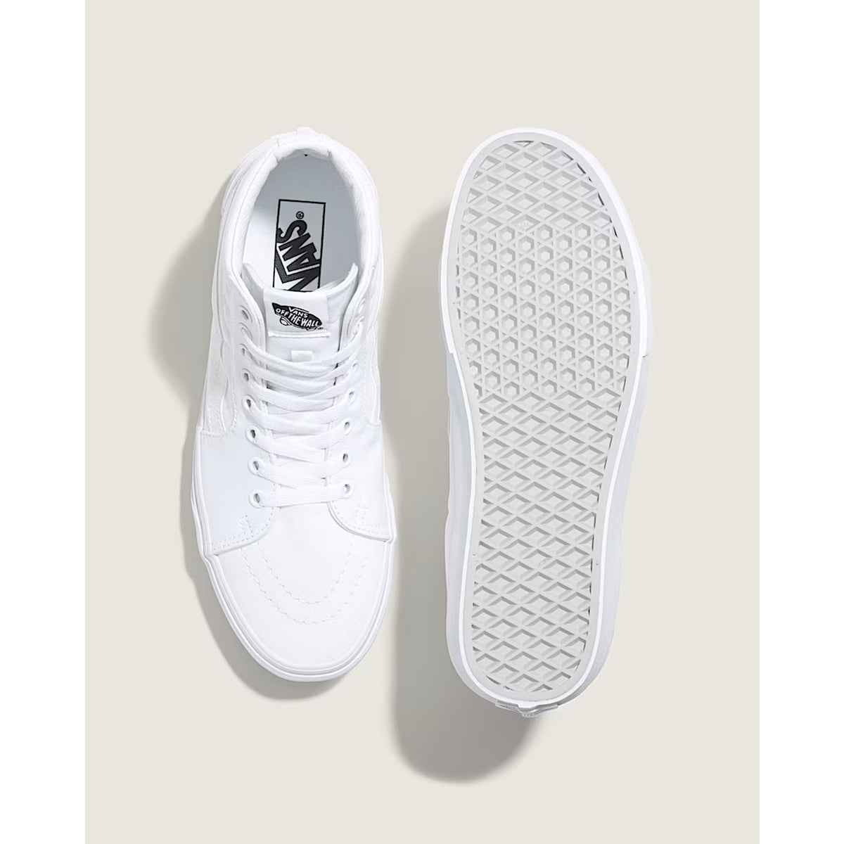 Vans Sk8 Hi Triple White Women's Size 10.5/Men's Size 9
