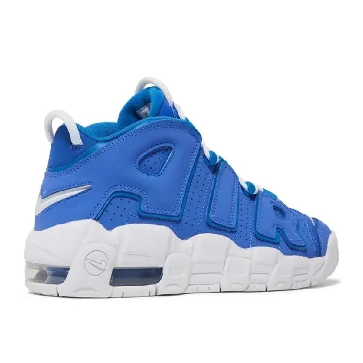 Nike Air More Uptempo Low GS Medium Blue Basketball Shoes DM1023-400 Size 7Y