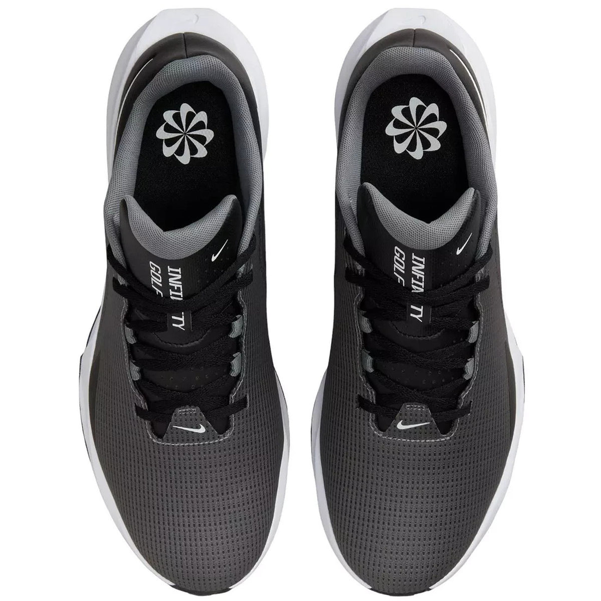 Size 13 - Nike Infinity Golf Next Nature Black Smoke Grey Wide FN0565-001