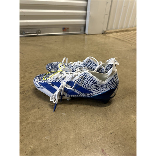 Adidas Adizero Electric II Cleats Mens Size 12 Blue Exotic Speed