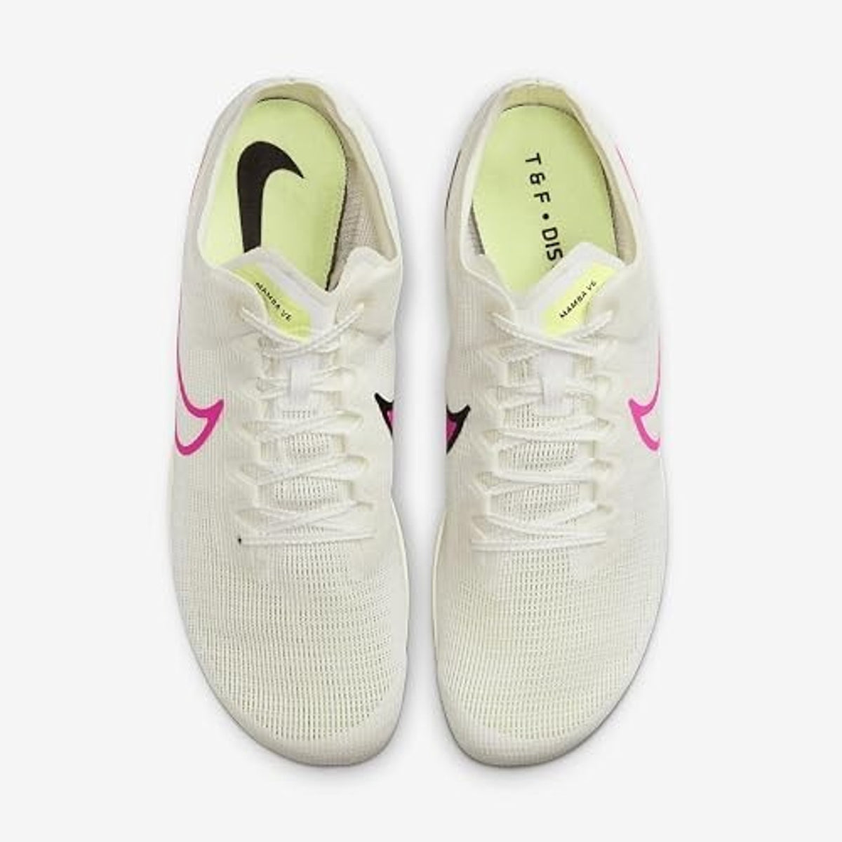NEW Nike Air Zoom Mamba 6 Track Spikes DR2733 101 Sail Pink Men's Size 13