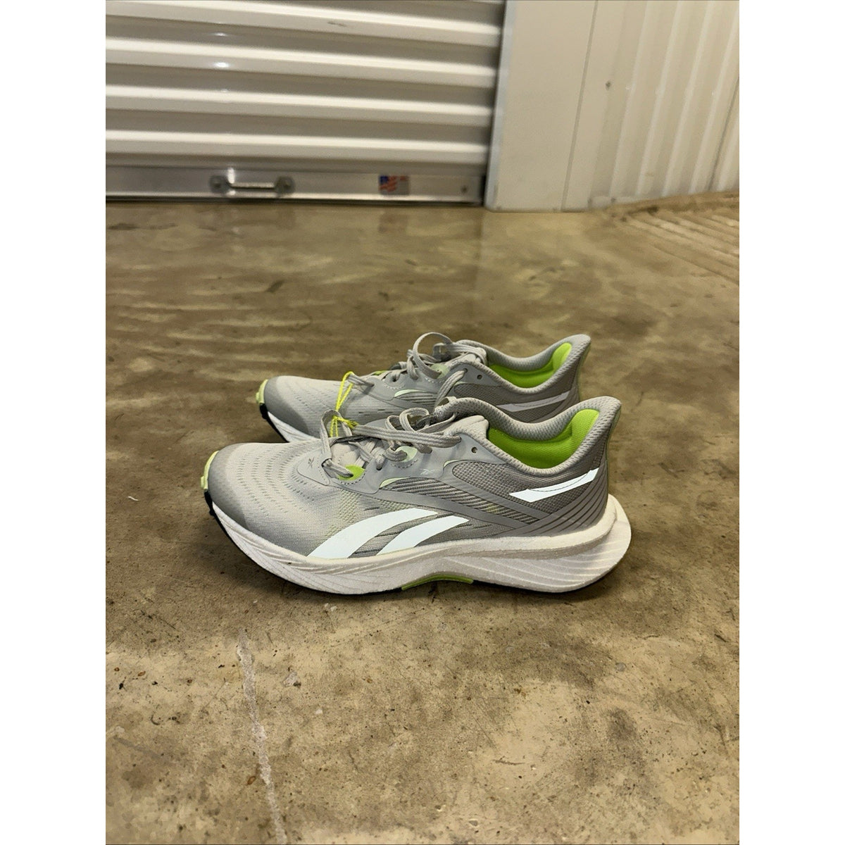 Reebok Floatride Energy 5 Shoes Women Size 7.5 Gray Green Running Cushioned