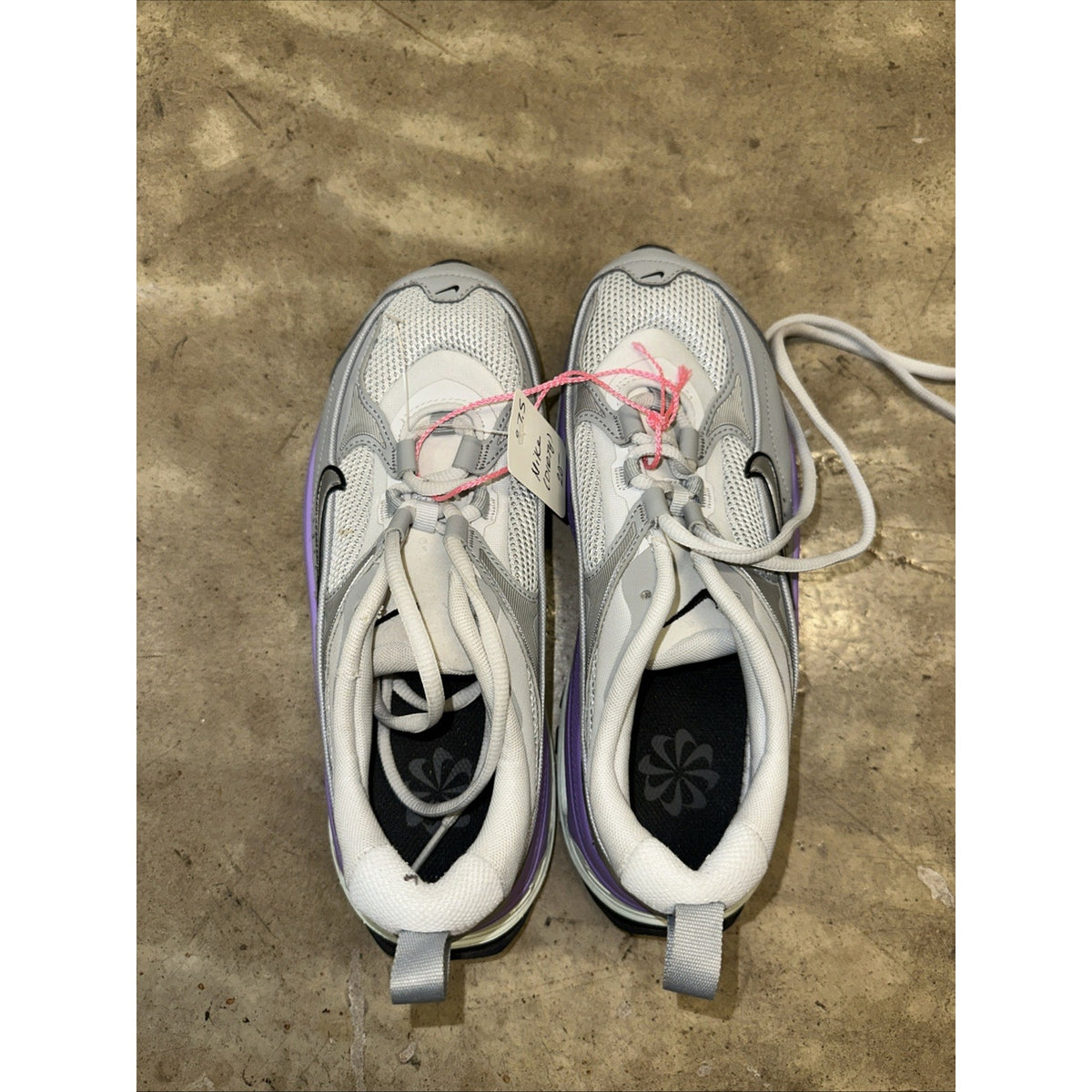 Nike Air Max Bliss Wmns Photon Dust Lilac Silver Purple Shoes Size 7.5