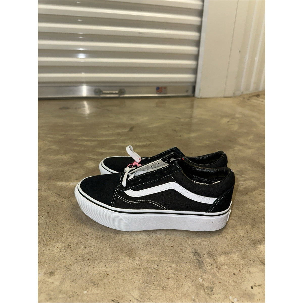 VANS Old Skool Platform Black/White Men's Low Top VN0A3B3UY28 Size 5/6.5 W