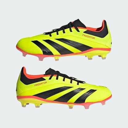 adidas Predator Elite LL FG Soccer Cleats Solar Yellow/Black Size 9.5 Mens