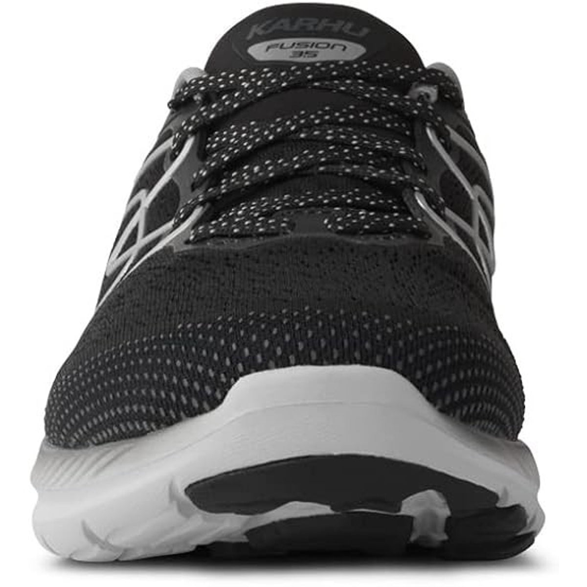 Karhu Fusion Ortix Running Shoes Women's 6.5 Black Silver Athletic Sneakers