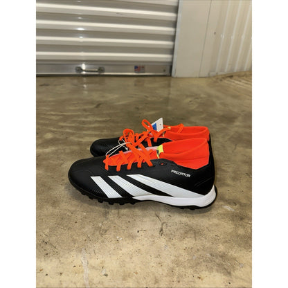 Adidas IG7718 Predator League Sock TF Soccer Cleat Black White Red US 7 W 8