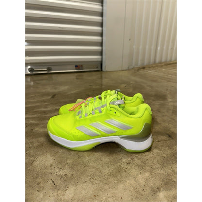Adidas Avacourt 2 Tennis "Lucid Lemon Zero Metallic" Womens size 5.5