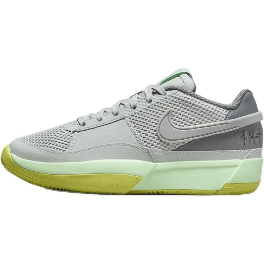 Nike Ja 1 Big Kids' Basketball Shoes DX2294-003 Light Silver/Cyber/Grey Size 6Y
