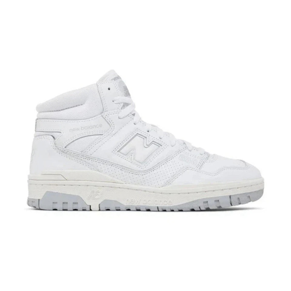 New Balance 650 White White Grey BB650RWW Men’s 10.5 - NEW