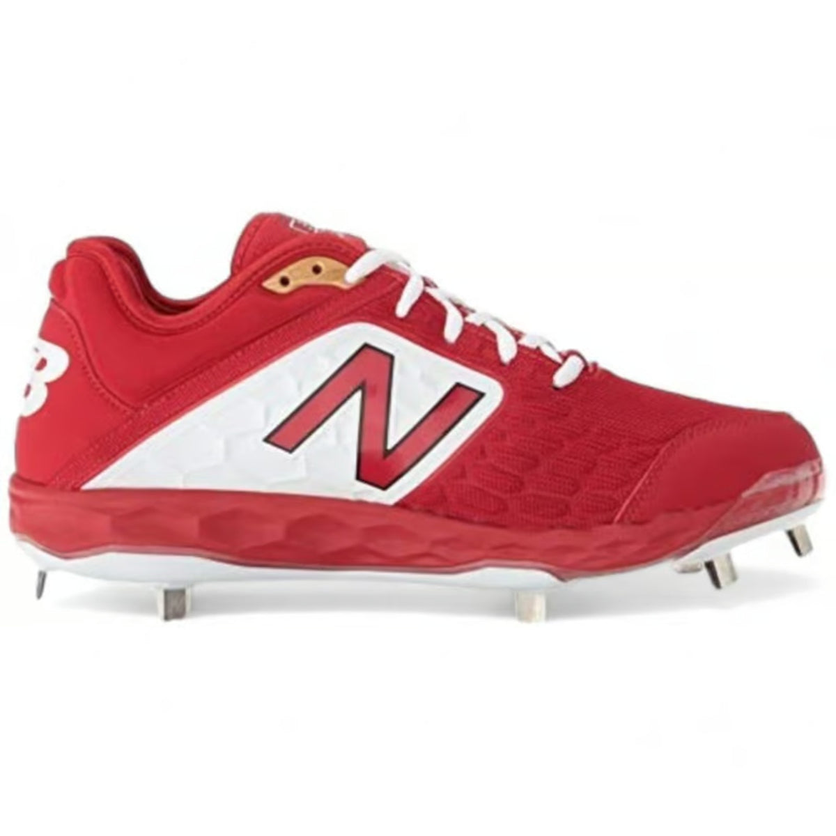 New Balance 3000v4 Metal Baseball Cleats Red Mens Size 15 Athletic