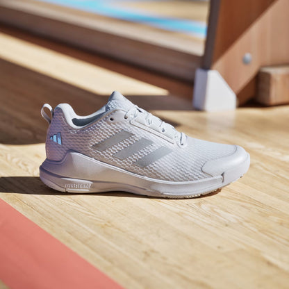 Adidas Crazyflight Indoor Volleyball Shoe White Silver Grey IG3970 Women Sz 8.5