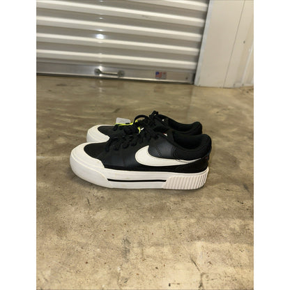 Size 6.5 - Nike Court Legacy Lift Black Sail Womens