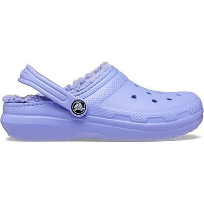 CROCS Clogs Girl's Junior Size 6 Purple Slip-On Lightweight Insulated Clogs