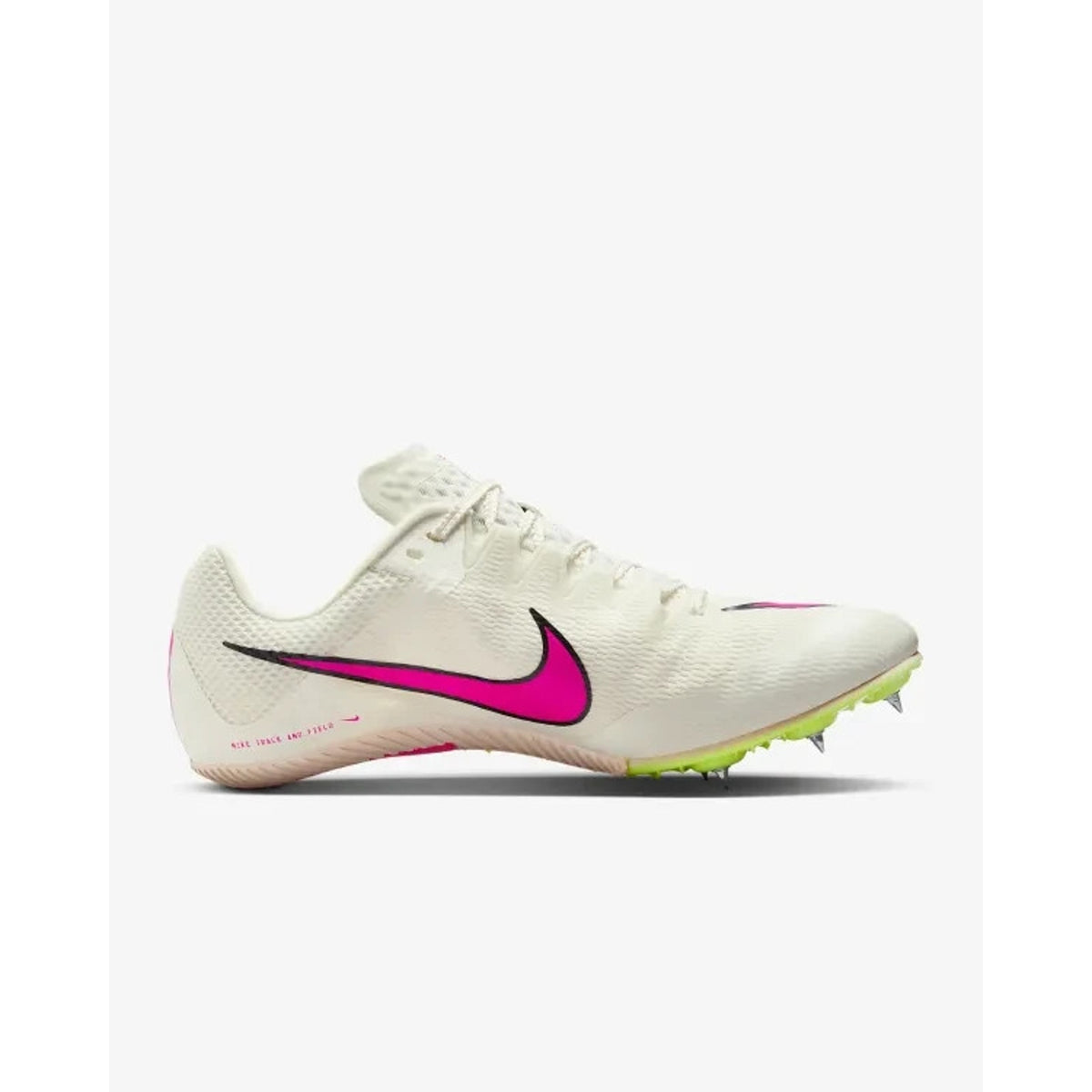 Nike Rival Sprint Track Spikes DC8753-101 White Pink Size 10 Mens