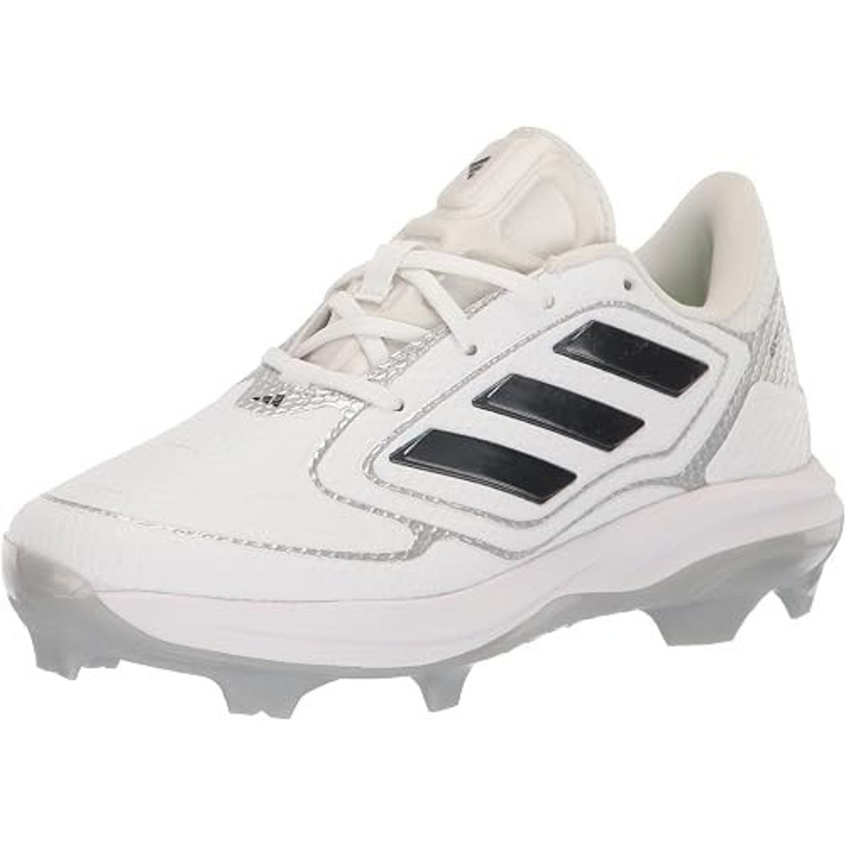 Adidas adizero Purehustle 3 TPU Fastpitch Cleats WHITE SILVER Size 11.5 Womens
