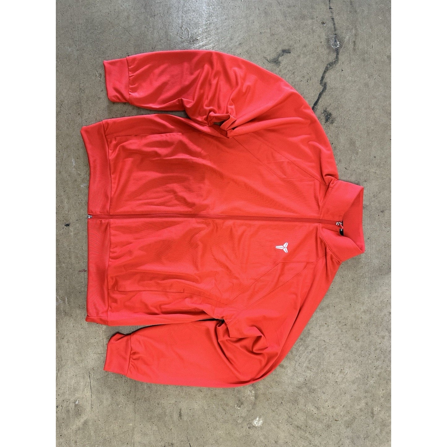 Nike Kobe Dri-FIT Knit Lightweight Jacket Full Zipper Red Size Medium HJ8097-010