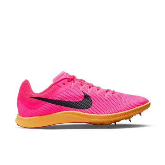Size 12 - Nike Zoom Rival Distance Hyper Pink Orange Mens Track Spikes