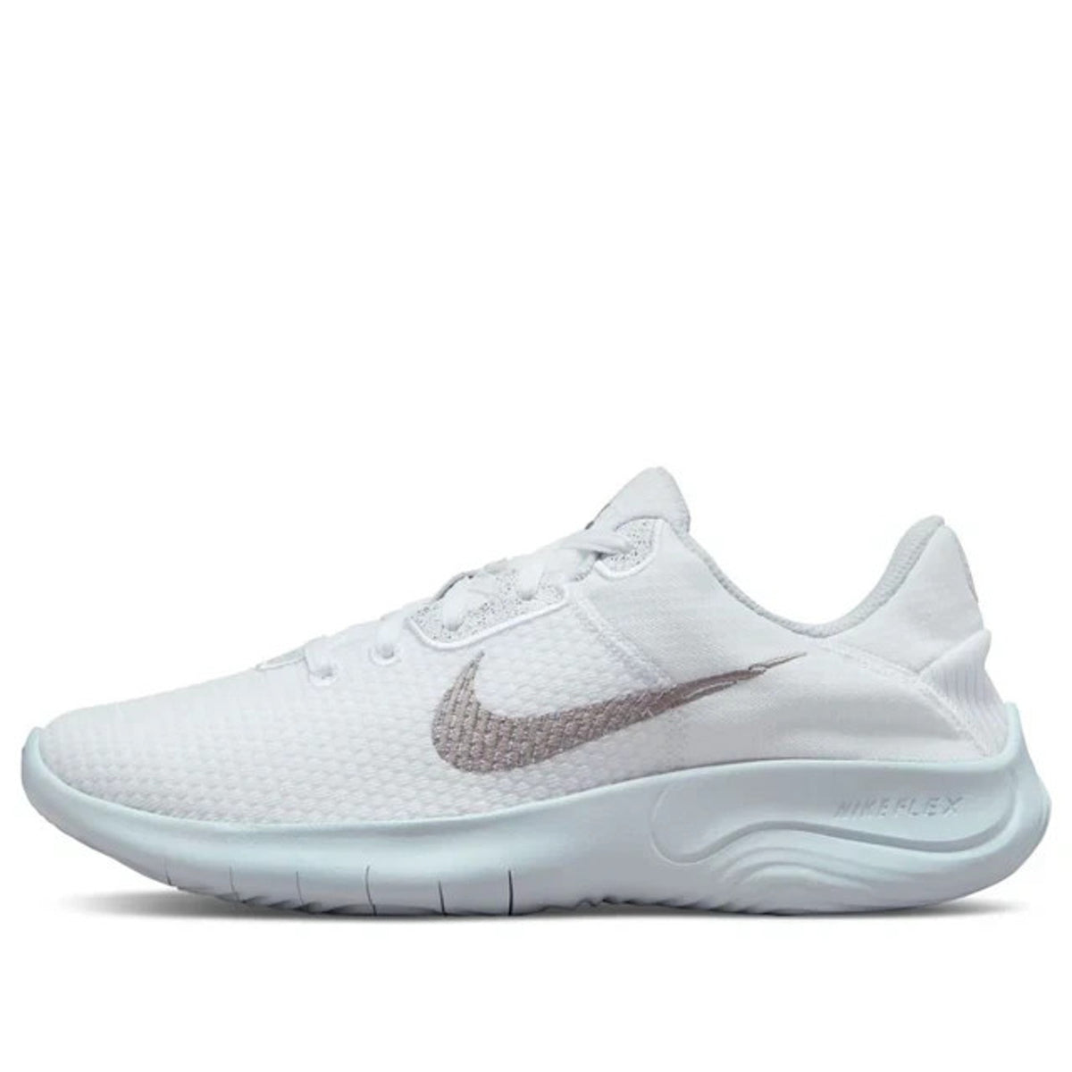 Nike Flex Experience RN 11 Women’s Running Shoes White/Silver Size 8.5