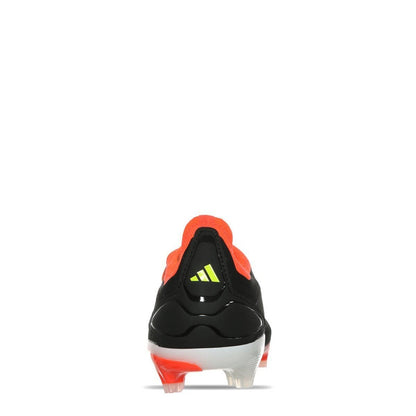 adidas Mens 5 PREDATOR 24 PRO FIRM GROUND SOCCER CLEATS Black/Solar Red IG7777