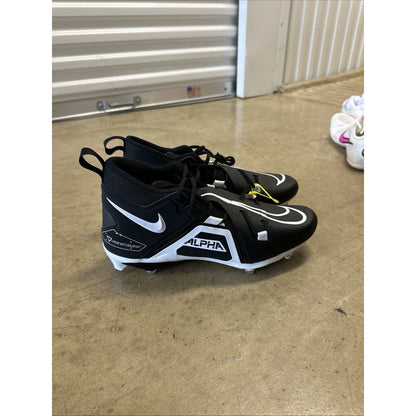 Nike Alpha Menace Pro 3 Football Cleats Men Size 13 Mid Top CT6649-001 NEW