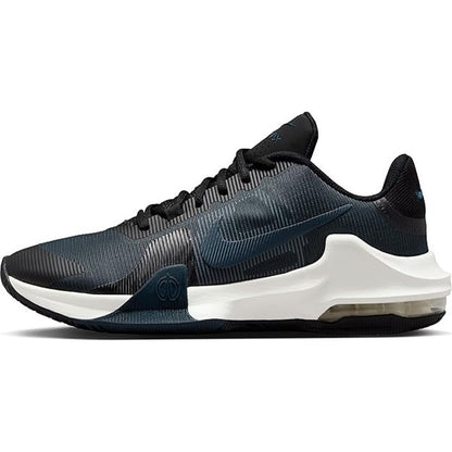 Nike Air Max Impact 4 Men's Sz 7.5 Black Armory Navy Basketball Shoes DM1124-009