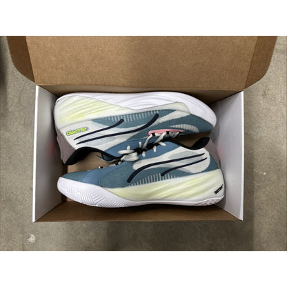 NEW Puma All-Pro Nitro 'Bold Blue Koral Ice' 379079-03 Men's Size 12