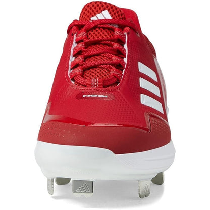 Adidas Icon 7 Team Power Red Metal Baseball Cleats Men's Low Top Size 13 S23861