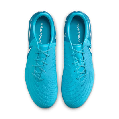 New Men’s Nike Phantom GX II Club FG/MG Blue Fury White Size 10