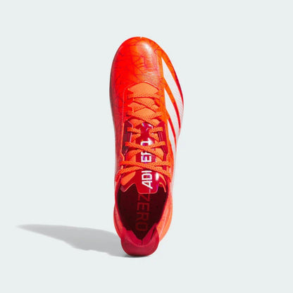 Size 13 Adidas Adizero Electric Solar Red All American Football Cleats IE1442