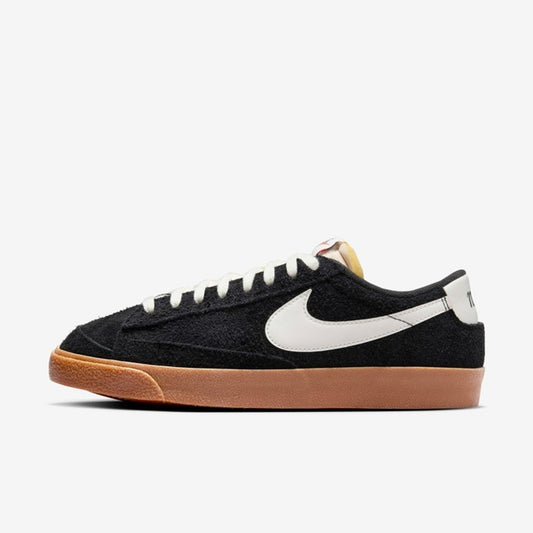 Nike Womens Blazer Low '77 Vintage 'Black Fabric Sneakers Size 7/7.5
