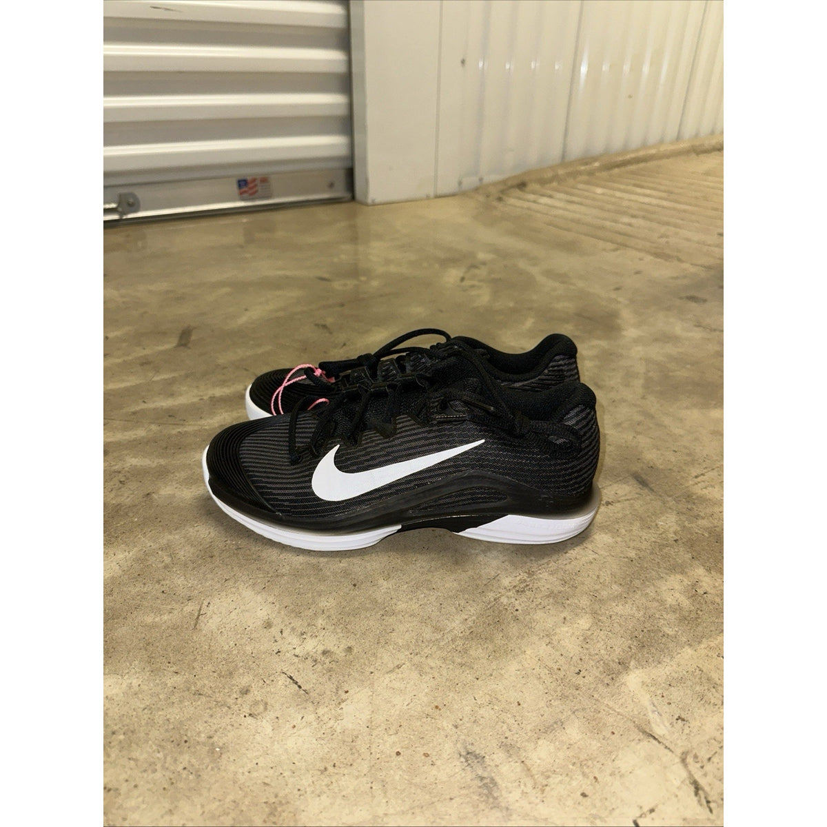 Nike Zoom Vapor 12 Tennis Shoes Black Pickleball HQ6027-001 Women's Size 7.5/8.5
