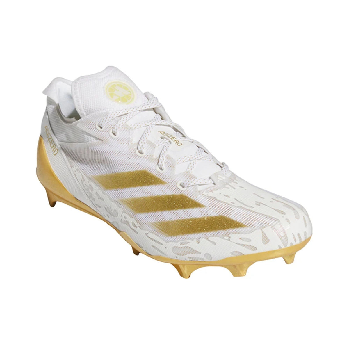 Adidas adizero Electric+ 'White Gold' IE3287 Football Cleats Size 14