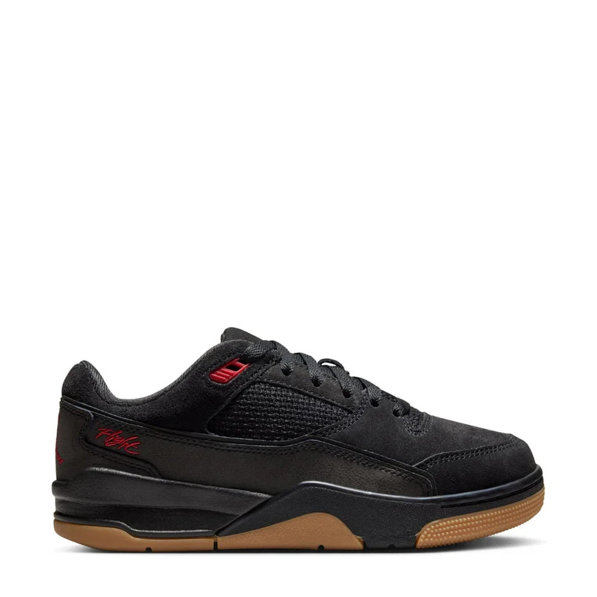 Size 5Y - Men's Jordan Flight Court Black Red Gum