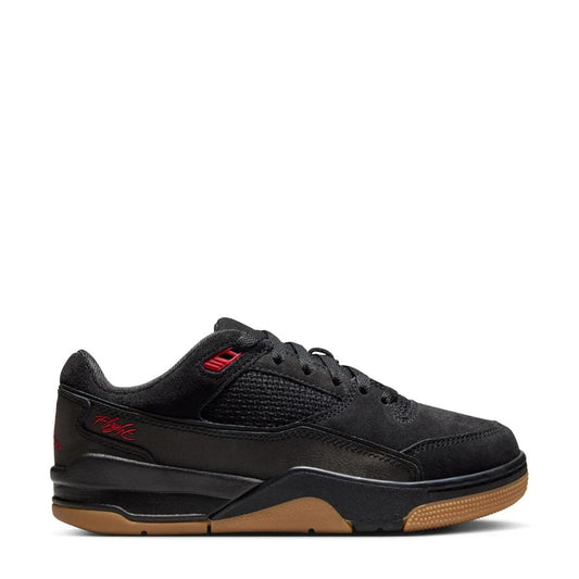 Size 5Y - Men's Jordan Flight Court Black Red Gum