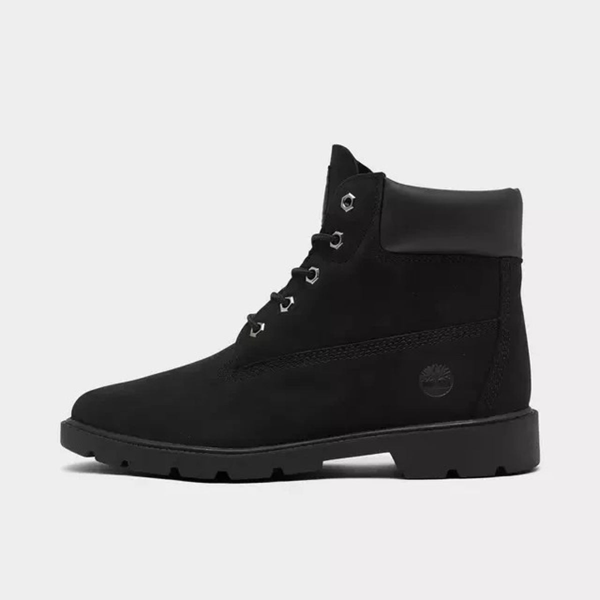 Timberland 6 Inch Premium Waterproof Black Leather Boots Men’s Size 7