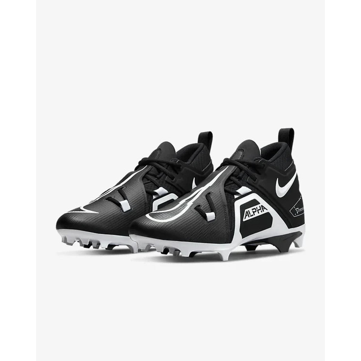 Nike Alpha Menace Pro 3 Football Cleats Men Size 13 Mid Top CT6649-001 NEW
