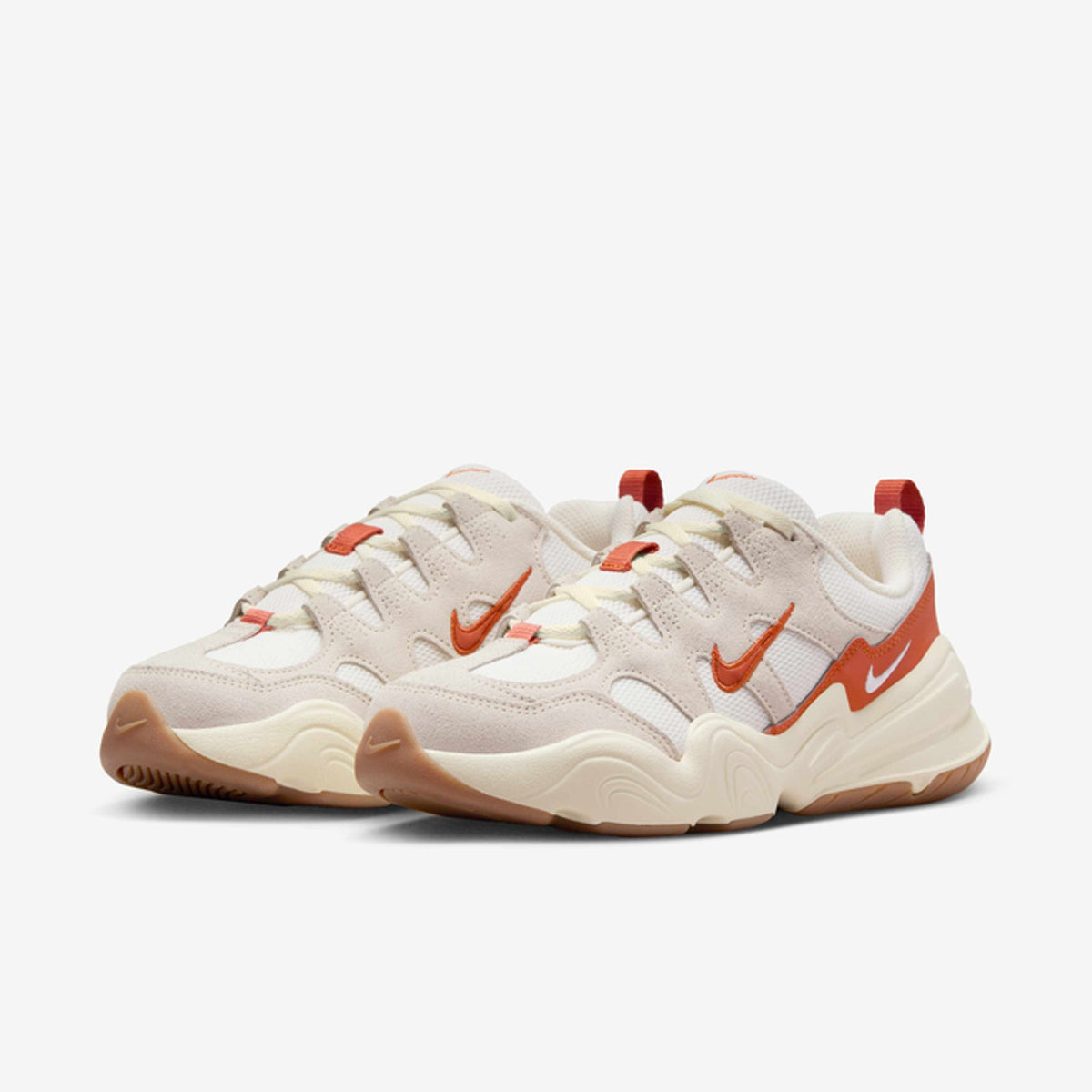 Nike Tech Hera Sail Campfire Orange FQ8107-133 Size 7 Womens