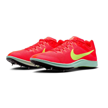 Mens 10.5 Nike Zoom Rival Distance Spikes Bright Crimson/Washed Coral FZ9653 600