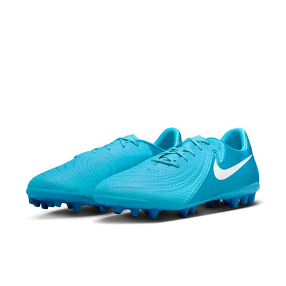New Men’s Nike Phantom GX II Club FG/MG Blue Fury White Size 10
