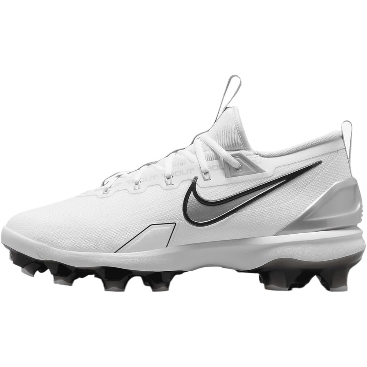Nike Men’s Size 14 Force Trout 9 Elite MCS Baseball Cleats FZ0884-102 Platinum