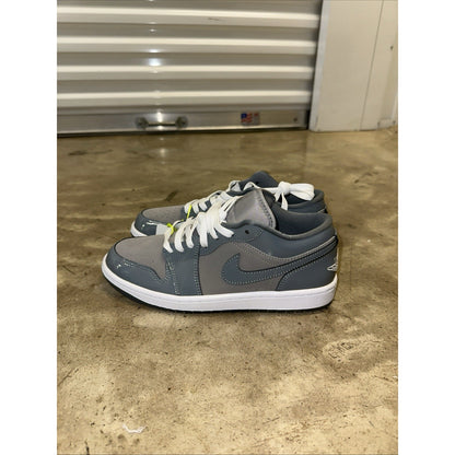 Air Jordan 1 Low SE 'Medium Grey Cool Grey White' Size 7.5 Mens