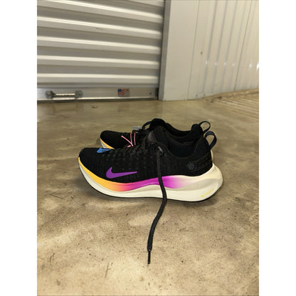 Nike Women's ReactX Infinity Run 4 Running Shoes Black Violet Size 8