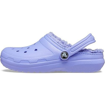 CROCS Clogs Girl's Junior Size 6 Purple Slip-On Lightweight Insulated Clogs